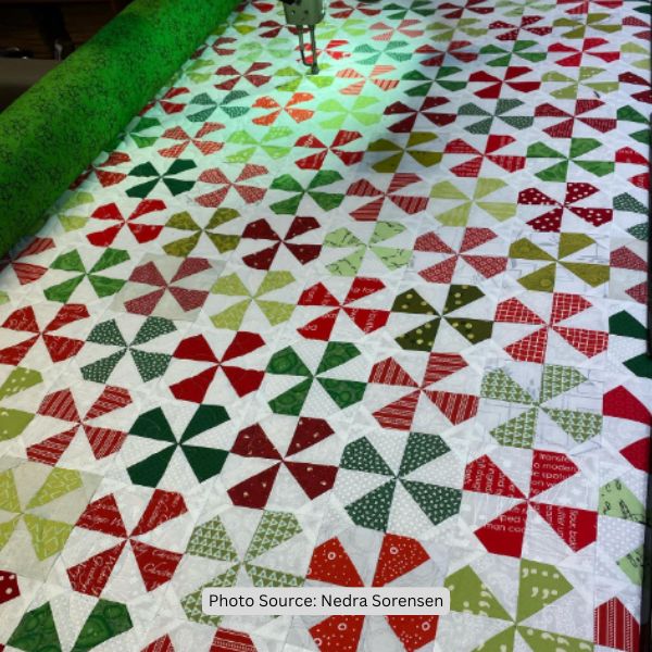 Peppermint Quilt Idea from Nedra Sorensen