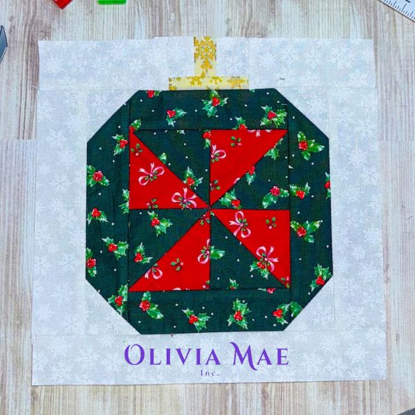 Pinwheel Ornament Quilt Block Pattern - etsy