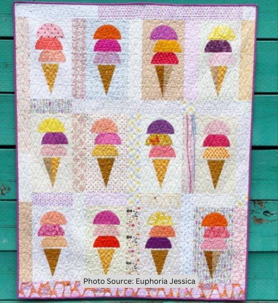 Sweet Treat Quilt Idea from Euphoria Jessica