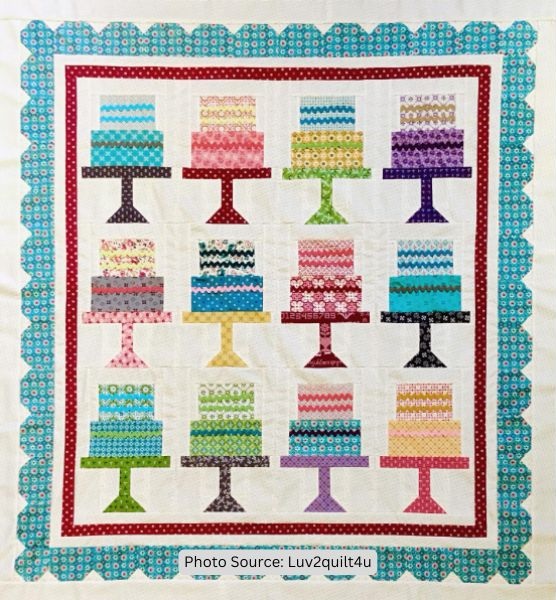 Sweet Treat Quilt Idea from Luv2quilt4u