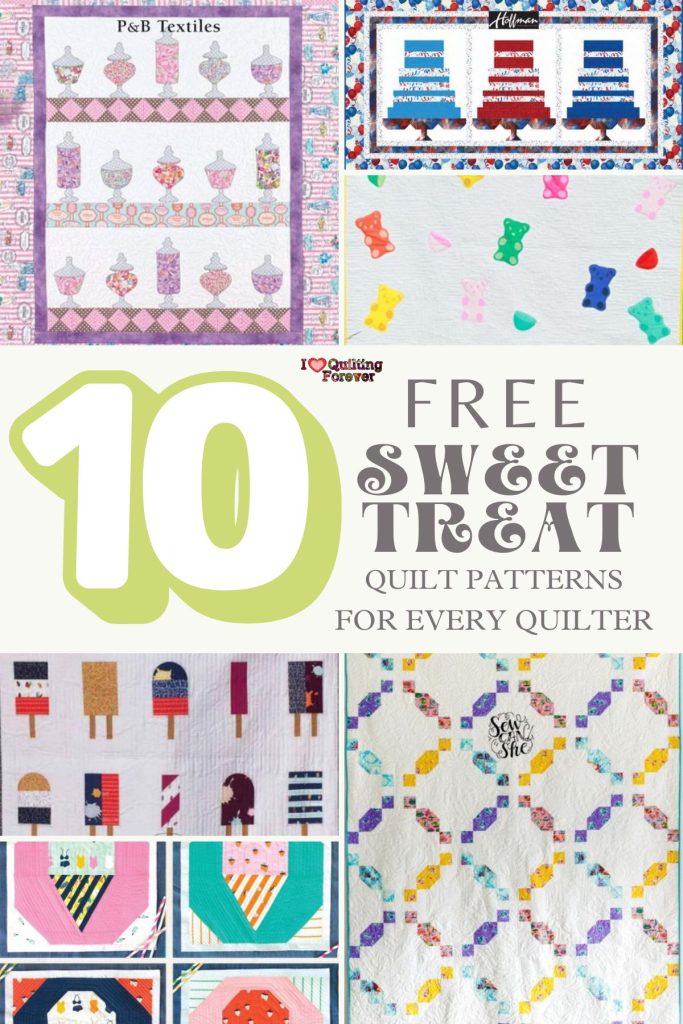 Sweet Treat Quilt Patterns Roundup 4 ILQF Pinterest