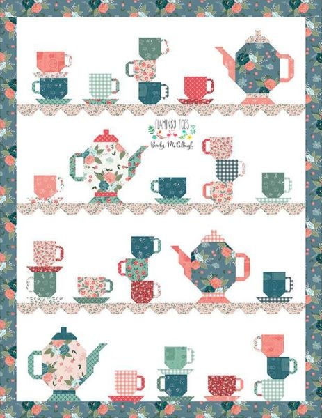 Tea Party Quilt Pattern - etsy