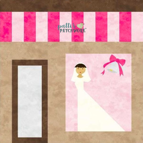 Wedding Bell Block - free quilt pattern