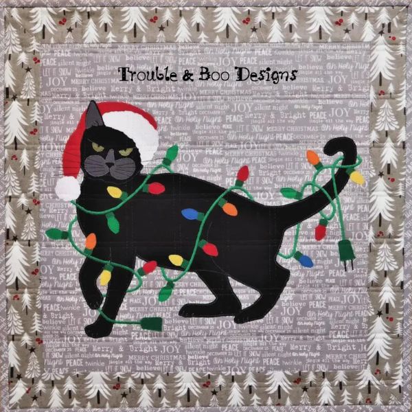 Yuletide Tangle Quilt Pattern - etsy