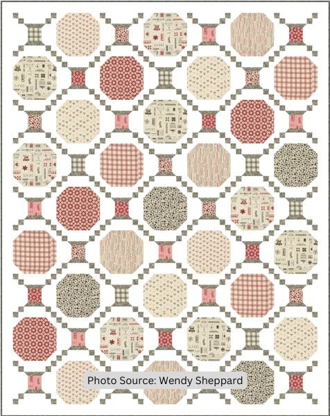 Common Thread Spool Quilt Pattern - etsy