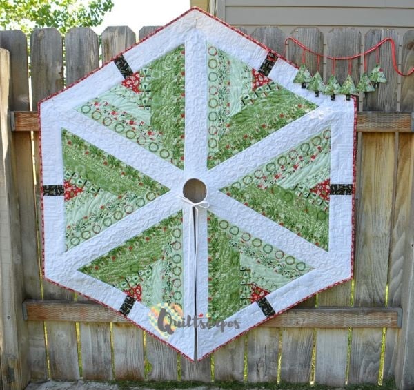 Log Cabin Tree Quilt Pattern - etsy