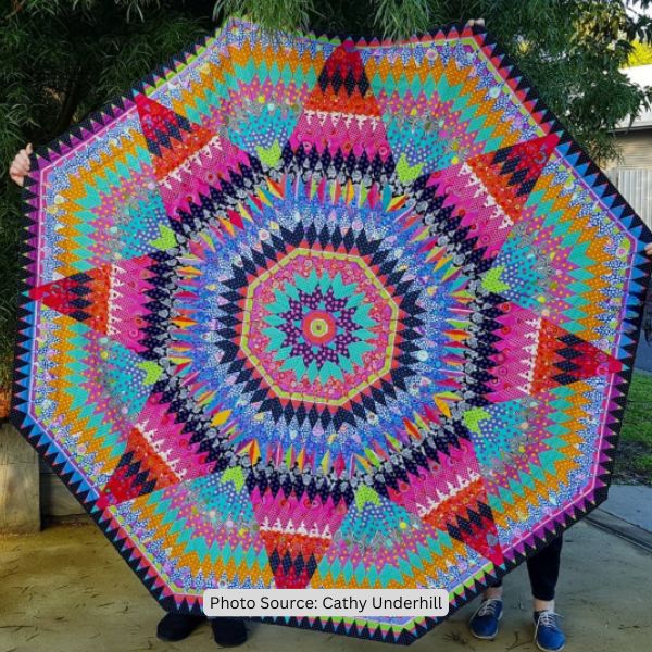 Octagon Quilt Idea from Cathy Underhill