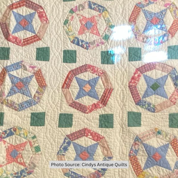 Octagon Quilt Idea from Cindys Antique Quilts