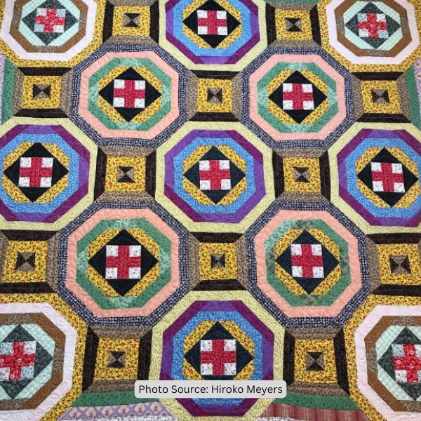 Octagon Quilt Idea from Hiroko Meyers