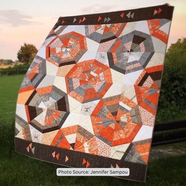 Octagon Quilt Idea from Jennifer Sampou