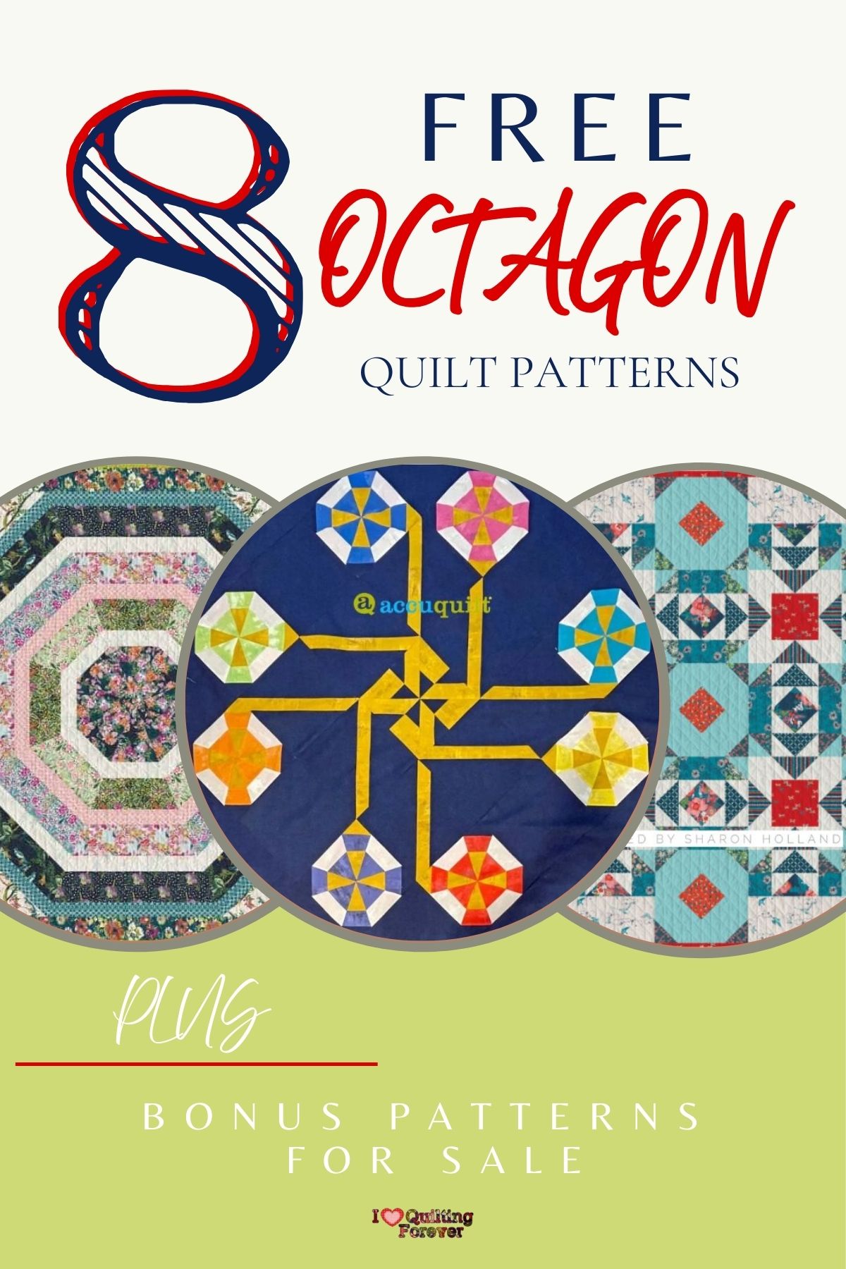 Top 8 Free Octagon Quilt Patterns (+10 Bonus Patterns For Sale) - I ...