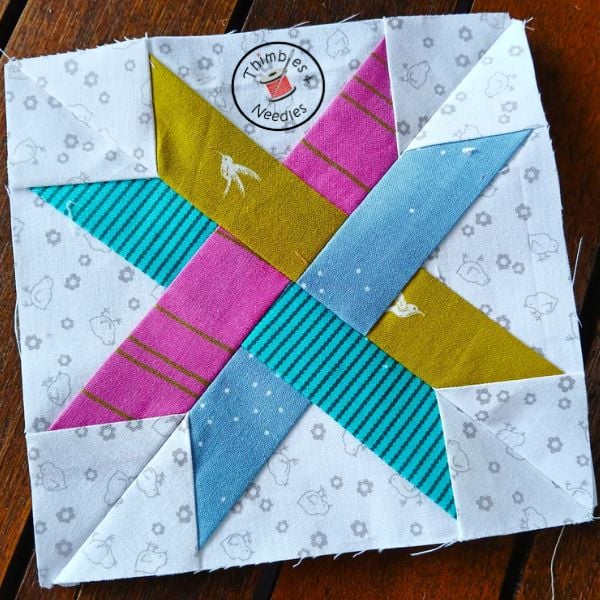 Ribbon Star FPP Quilt Pattern - etsy