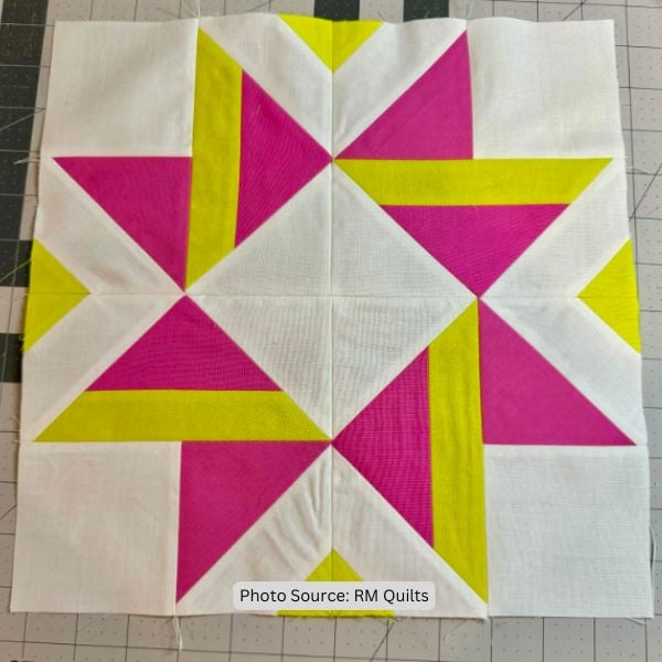 Ribbon Star Quilt Idea from RM Quilts