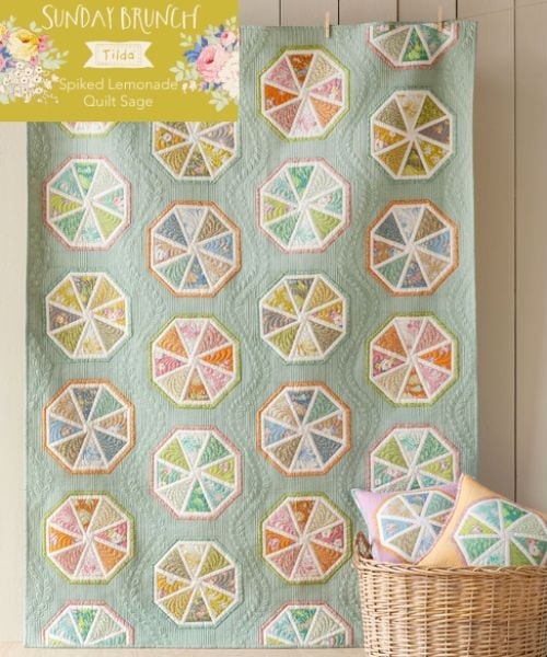 Spiked Lemonade - free quilt pattern