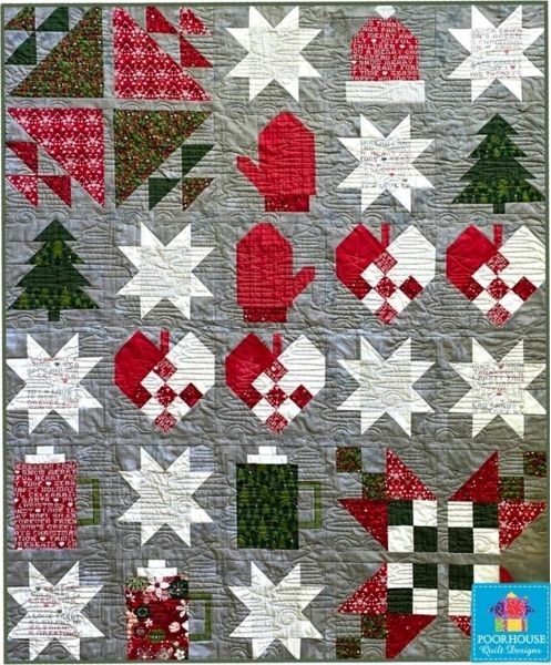 A Wintry Mix Quilt Pattern - free quilt pattern