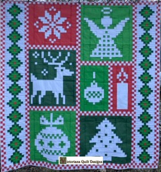 Christmas Sweater - free quilt pattern