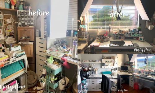 From Cluttered Chaos to Calm Oasis - Sewing Room Makeovers