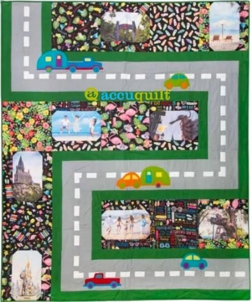 GO! Two Lane Vacation - free quilt pattern