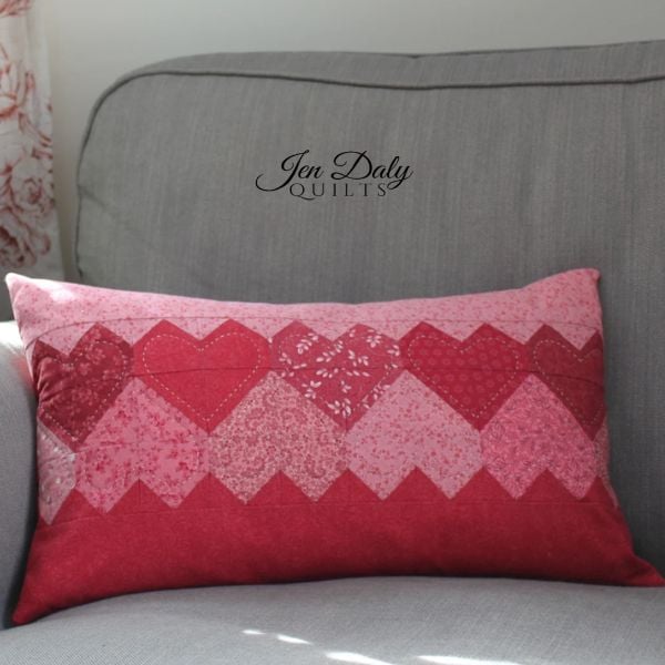 Have A Heart Pillow Quilt Pattern - etsy