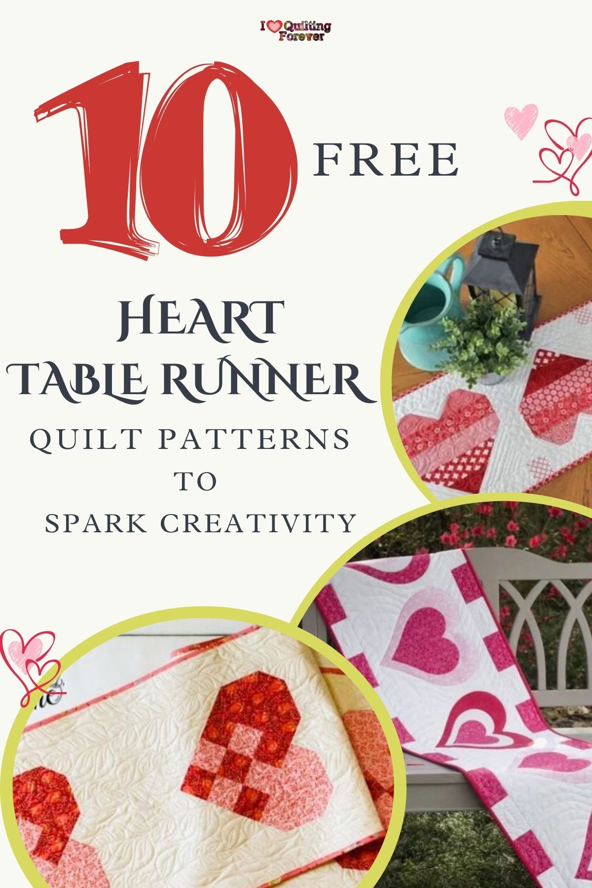 Top 10 Free Heart Table Runner Quilt Patterns (+10 Bonus Patterns For ...