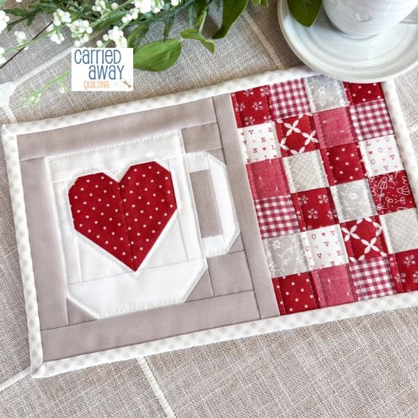 Lovely Latte Mug Rug Quilt Pattern - etsy