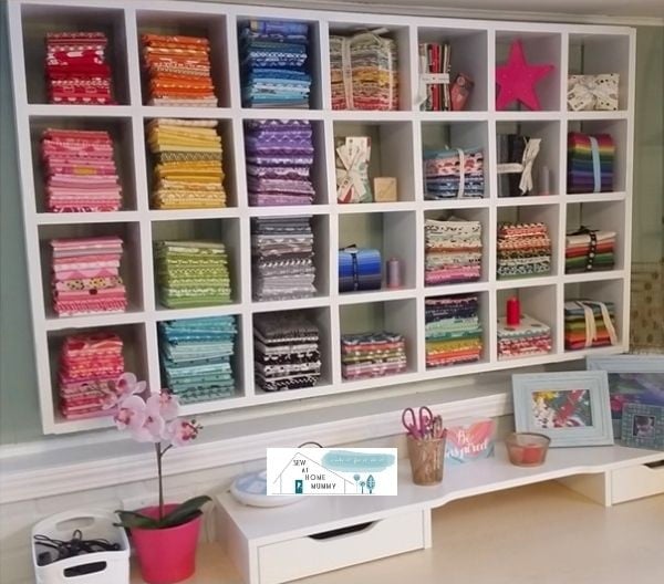 Mail Sorter Method - Fabric Organization Ideas