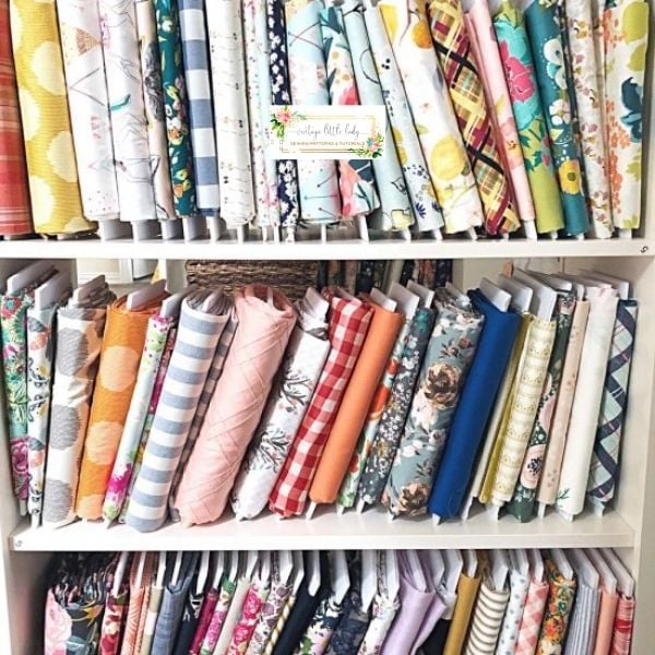 Mini-Bolt Method - Fabric Organization Ideas