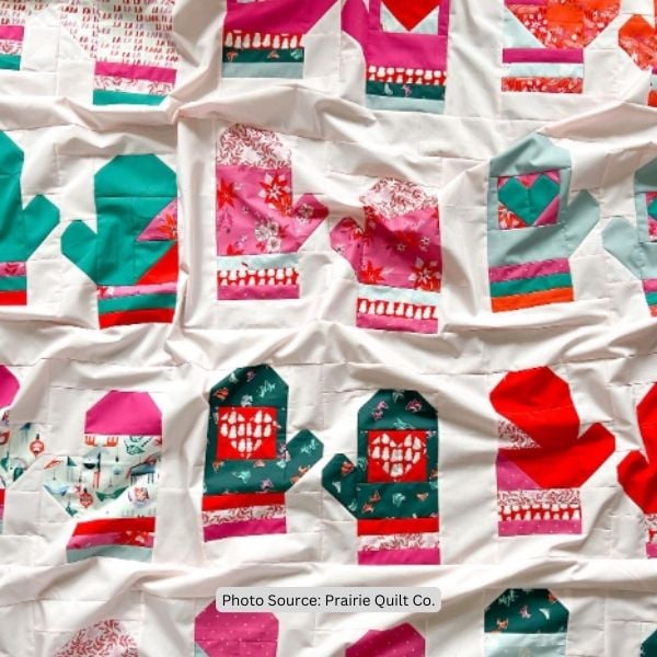 Mitten Quilt Idea from Prairie Quilt Co.
