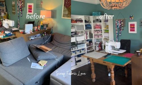 Practical Evolution - Sewing Room Makeovers