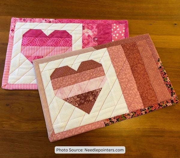 Special Day Heart Mug Rug Quilt Pattern - etsy