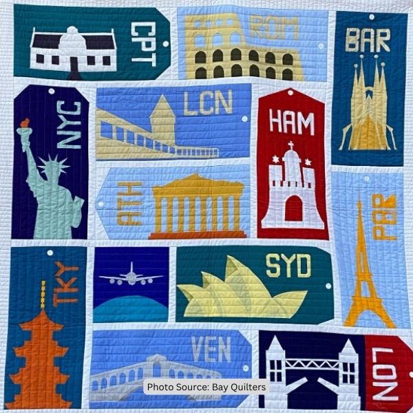 Travel Quilt Idea from Bay Quilters