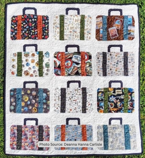 Travel Quilt Idea from Deanna Hanna Carlisle