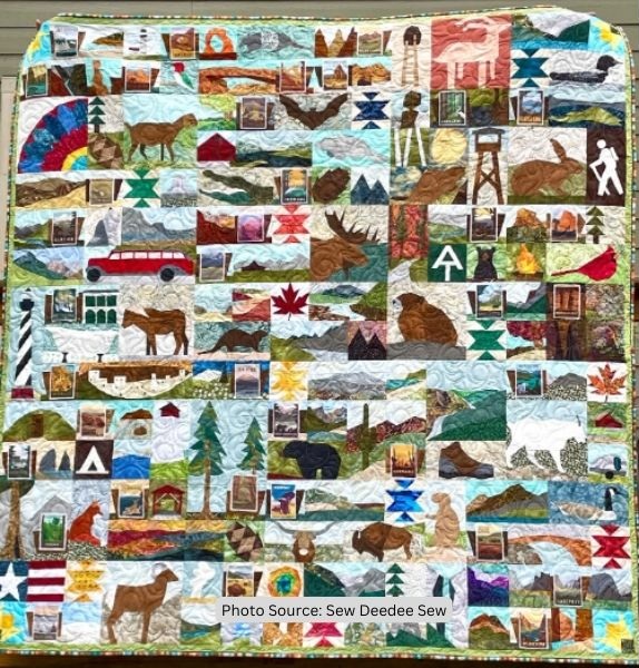 Travel Quilt Idea from Sew Deedee Sew