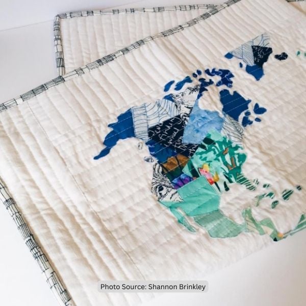 Travel Quilt Idea from Shannon Brinkley