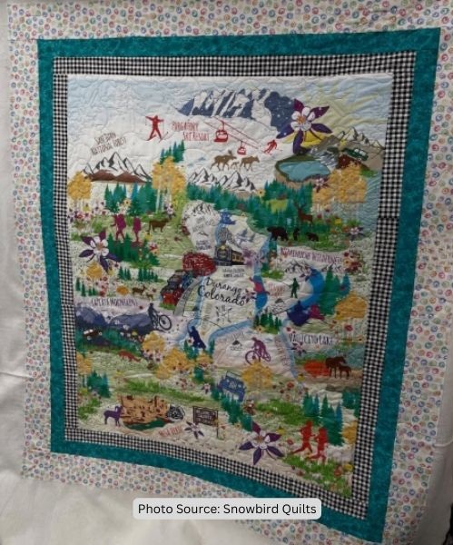 Travel Quilt Idea from Snowbird Quilts