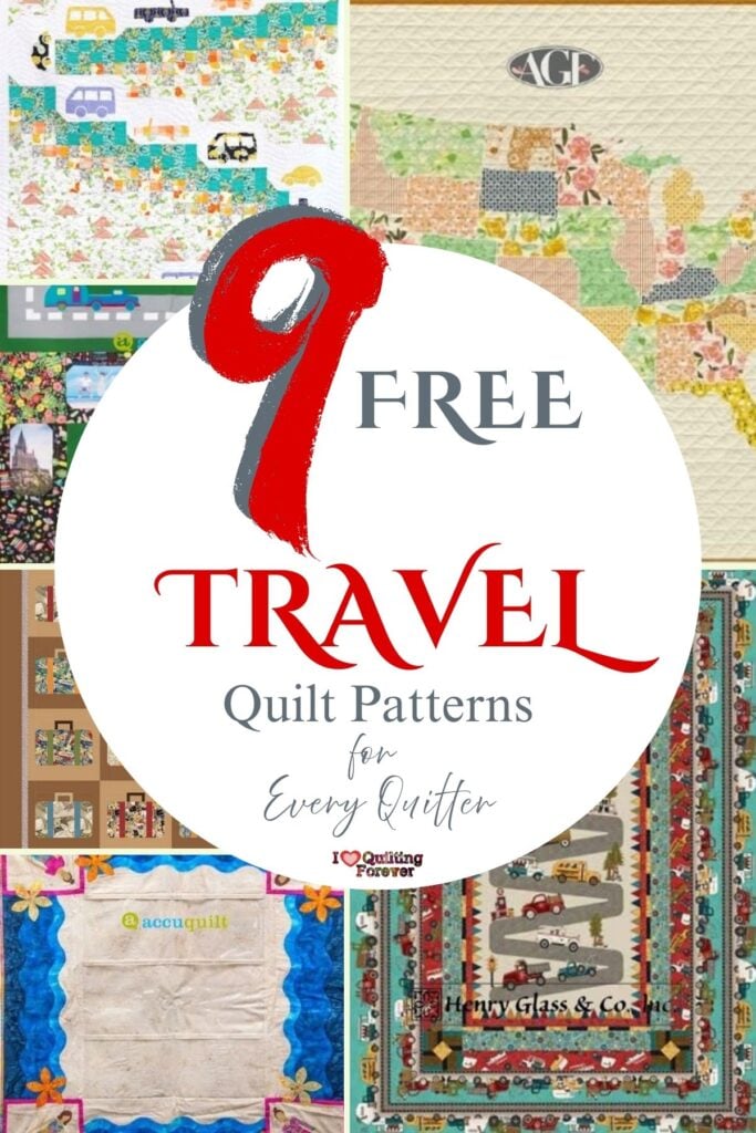 Travel Quilt Patterns Roundup 2 ILQF Pinterest