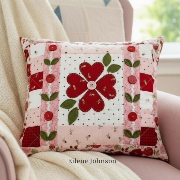 Valentine Hearts And Roses Quilt Pattern - etsy
