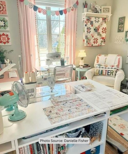 Vintage Cottage Charm - Dream Sewing Rooms