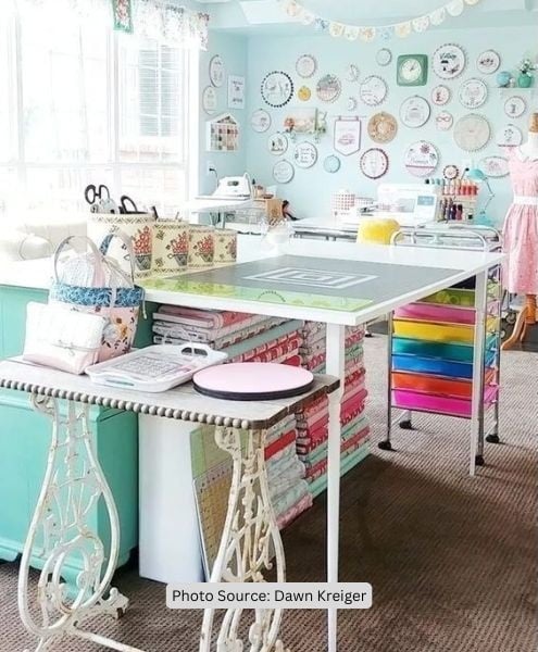 Whimsical Pastel Gallery - Dream Sewing Rooms