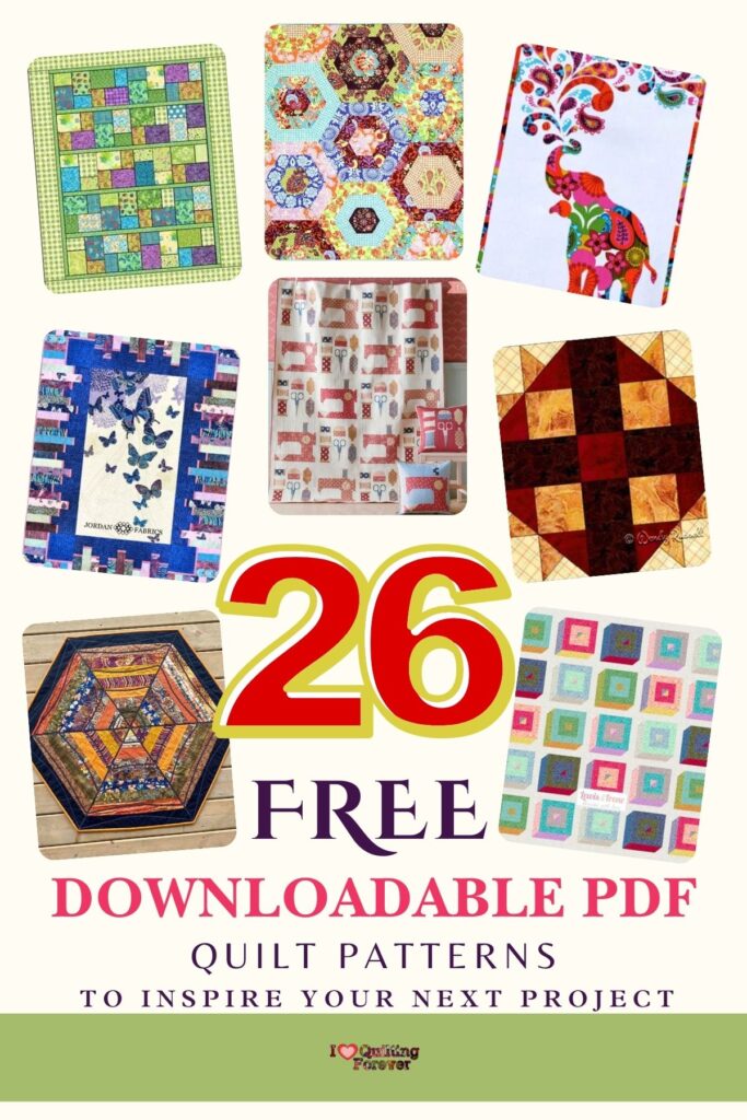 26 Blog Posts Quilt Patterns Roundup 1 ILQF Pinterest