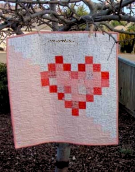 Big Hearted -free quilt pattern
