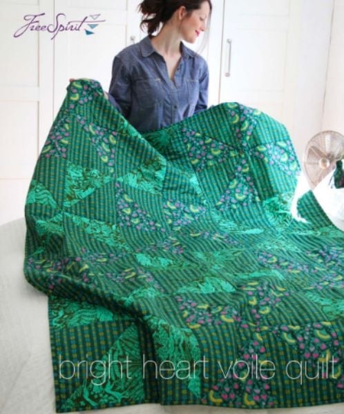 Bright Heart Voile - free quilt pattern