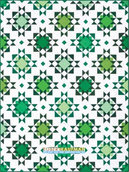 Clover Field - free quilt pattern