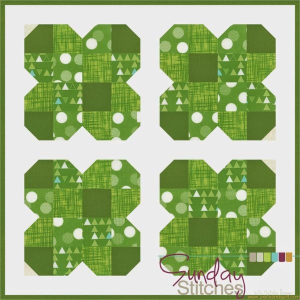 Clover Mini - free quilt pattern