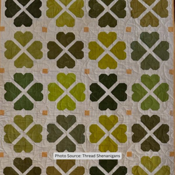 Clover Quilt Idea from Thread Shenanigans