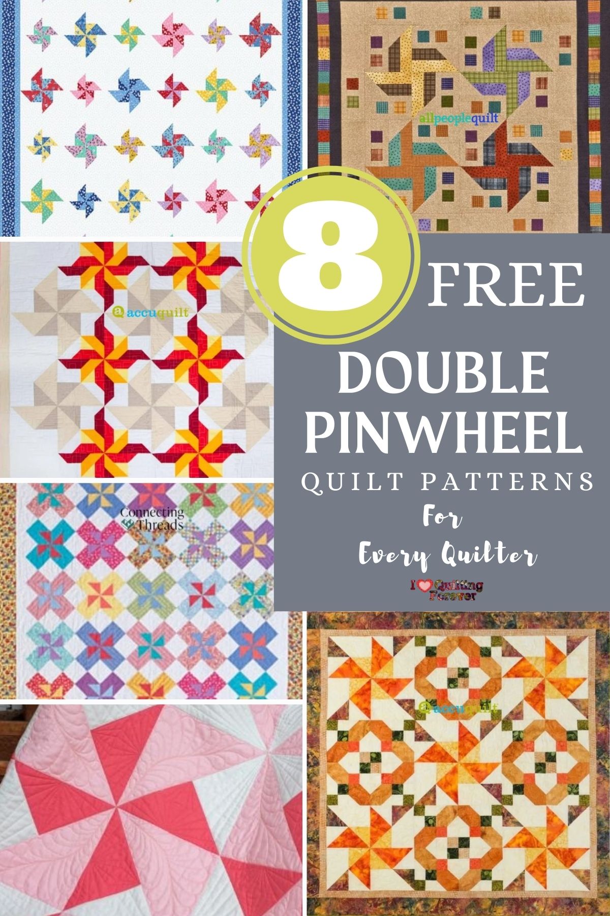 Top 8 Free Double Pinwheel Quilt Patterns (+10 Bonus Patterns For Sale ...