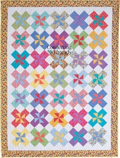 Double Pinwheels - free quilt pattern