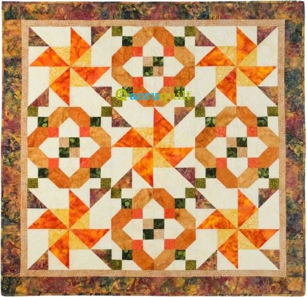 GO! Qube 6-inch Spinner Squares - free quilt pattern
