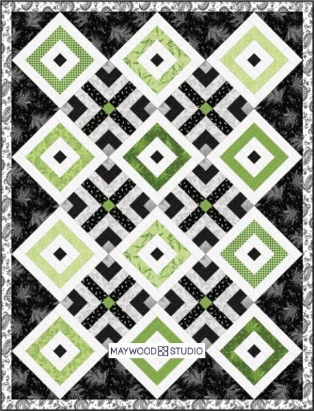 Greenery - free quilt pattern