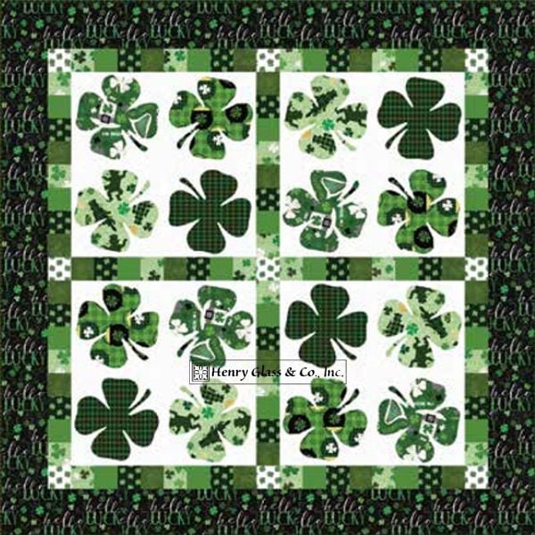 Hello Lucky - free quilt pattern